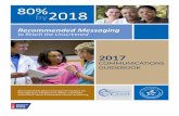 Recommended Messaging - Front Pagenccrt.org/wp-content/uploads/CRC-Communications-Guidebook-20170… · See Communications Companion Guides for Messaging to Hispanics/Latinos and