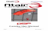 Canopy User Manual - Atair Canopies -  · PDF file  OSP Canopy User Manual Page 2 Atair Canopies