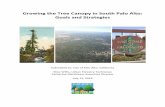 Growing the Tree Canopy in South Palo Alto: Goals and ... · PDF file13/07/2016 · Growing the Tree Canopy in South Palo Alto: Goals and Strategies 2 Front cover photo credit (center):