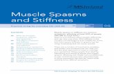 Muscle Spasms and Stiffness - MS Ireland with MS/MS_Muscle...If you experience spasms and stiffness, you may also notice changes from month to month, day to day, or even at different