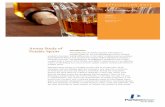 Aroma Stufy of Potable Spirits - PerkinElmer Aroma...quite different flavors and aromas that require skillful blending to ... blended whisky there are also changes to the headspace