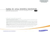 4Gb D-die DDR4 SDRAM - Electronics & Appliances: · PDF filesimilar applications where product failure could result in loss of life or personal or ... 4Gb D-die DDR4 SDRAM ... 8.1