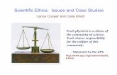 Scientific Ethics: Issues and Case Studies - Course · PDF fileScientific Ethics: Issues and Case Studies ... *The Hendrick Schön case: ... or interpretation of a research study should