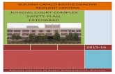 JUDICIAL COURT COMPLEX SAFETY PLAN, REWARIcdmhipa.in/admin/admin2/plans/upload/Judicial Complex DM...The booklet ‘Judicial Court Complex Safety Plan’ is such a plan that must be