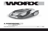 Lawn Mowing Robot EN P02 - Worx Landroid · PDF fileLawn Mowing Robot EN 2 1. ... blade bolts and cutter assembly are not worn or damaged. ... from rotating if it is lifted off the