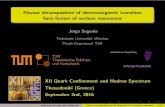 Flavour decomposition of electromagnetic transition form ...einrichtungen.ph.tum.de/T30f/Talks/ConfXII_Segovia.pdf · Flavour decomposition of electromagnetic transition form factors