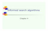 Informed search algorithms - University of California, Irvinewelling/teaching/271fall09/InfSearch271f... · Memory Bounded Heuristic Search: Recursive BFS ... The Memory Bounded A*