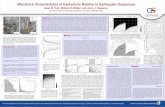 Aftershock Characteristics of Explosions Relative to ... · PDF fileAftershock Characteristics of Explosions Relative to Earthquake Sequences ... case, we would expect at ... Aftershock