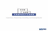 Requesting, Cancelling, Viewing Results - New York City Requesting, Cancelling, and Viewing Results Page | 3 Inspections: Requesting, Cancelling, and Viewing Results Requesting Inspections