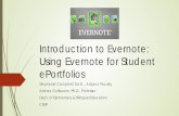 Introduction to Evernote: Using Evernote for Student ... Voki. Sample Reflection (or Annotation) Prompts. 1. Please write about the context (unit, lesson) in which you did this work.