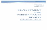 Development and Performance review - University of · PDF fileSample objectives for level 1-5 roles ... Development and Performance Review ... Prioritise and plan development needs