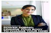 ALL-IN-ONE MEETING GUIDE POWER POSING: … 2016 1 all-in-one meeting guide power posing: change your body to change your mind