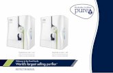 World’s largest selling puri˜er - Water Purifier, Home … 13 3 1 2 7 Upto 2X better pesticide removal* Removes Toxic Heavy Metals and Pesticides Integrated Water+ Fruit & Veg Puri˜er