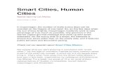 Smart Cities, Human Cities - cgi.com · PDF fileSmart Cities, Human Cities ... specifying that the Finnish capital is in the midst of ... (and 600 companies) outside Copenhagen. The