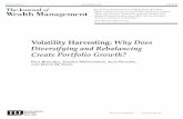 Volatility Harvesting: Why Does Diversifying and ... · PDF fileVOLATILITY HARVESTING: WHY DOES IVERSIFYINGAND REBALANCING CREATE PORTFOLIO GROWTH? FALL 2012 wealth distribution has