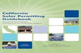 California Solar Permitting Guidebook - Fire Marshalosfm.fire.ca.gov/downloads/firemarshal/California_Solar...megawatts of small-scale, localized renewable electrical power (often