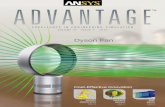 Dyson Fan - Ansys · PDF fileDrilling into the Heart of Direct Modeling ... AuTODYN, FLuENT, GAMBIT, ... through the fan was simulated with software from ANSYS. ANSYS, Inc