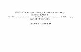 P5 Computing Laboratory and DBT 5 Sessions in …labejp/Courses/1P5/FirstYearComputingNotes.pdf · P5 Computing Laboratory and DBT 5 Sessions in Michaelmas, Hilary, and Trinity ...