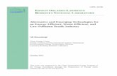 Alternative and Emerging Technologies for an Energy ... · PDF fileAlternative and Emerging Technologies for an Energy-Efficient, Water-Efficient, and ... Microwave energy in textile