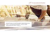 INSTALLATION MANUAL OF STANDARD SOLAR · PDF fileINSTALLATION MANUAL OF STANDARD SOLAR ... information relating to the installation, maintenance ... operate and/or service the module