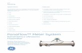 PanaFlow™ Meter System - · PDF fileThe PanaFlow meter is a complete ultrasonic flowmeter system for liquid or gas applications. It can be used for ... the DigitalFlow XGM868 for