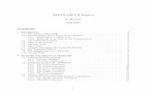 MATLAB 7.8 Basics - Department of Mathematics, Texas …phoward/m442/matbasics.pdf · cations, NX Client for Windows, then select as your host calclab1.math.tamu.edu. In ... You will