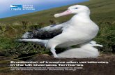 Eradication of invasive alien vertebrates in the UK · PDF file · 2015-03-02Eradication of invasive alien vertebrates in the ... extinction of eight endemic bird species and for