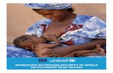 IMPROVING NUTRITION SECURITY IN AFRICA A EU UNICEF  · PDF fileSupport the African Task Force for Food and Nutri on Develop ... IMPROVING NUTRITION SECURITY IN AFRICA