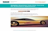 Reliable Solutions from Dow Corning for … Reliable Solutions from Dow Corning for Automotive Appearance This interactive formulation guide contains formulating tips, formulations