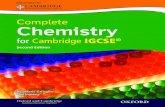 Complete Chemistry for Cambridge IGCSE by Ingram and ... Chemistry for Cambridge IGCSE by Ingram and ...