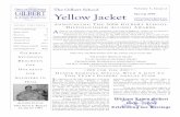 The Gilbert School Volume 7, Issue 2 Yellow Jacket Spring · PDF fileANNOUNCING THE 2006 GILBERT SCHOOL DISTINGUISHED ALUMNI AWARDS Yellow Jacket A Newsletter for Alumni and Friends