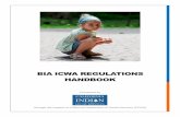 BIA ICWA REGULATIONS HANDBOOK - Cal  · PDF filePresented by through the support of California Department of Social Services (CDSS) BIA ICWA REGULATIONS HANDBOOK