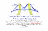 The Parallel Computing Landscape: A View from … Parallel Computing Landscape: A View from Berkeley 2.0 ... I would be panicked if I were in industry. ... Computer Scientists solve