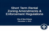 Short Term Rental Zoning Amendments & Enforcement · PDF file• STRs will pay hotel/motel and occupancy privilege taxes plus NHIF fund ... agent for service) ... Airbnb has agreed
