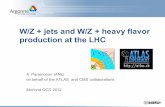 W/Z + Jets and W/Z + Heavy Flavor Production at the LHC ...moriond.in2p3.fr/QCD/2012/ThursdayMorning/Paramonov.pdf · Motivation for studies of associated production of heavy flavor