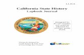 California State History - Knowledge Box Centralknowledgeboxcentral.com/LJ_SCA_Sample.pdfCalifornia State History Lapbook Journal. 1. Supplies: Gather the following supplies: 3-ring
