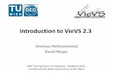 Introduction to VieVS 2 - avntraining.hartrao.ac.zaavntraining.hartrao.ac.za/images/AVN_school_-_VieVS_Introduction.pdfIntroduction to VieVS 2.3 Andreas Hellerschmied David Mayer .
