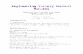 Web viewEngineering Society Council Minutes. Engineering Society of Queen’s University. Thursday, January 7th 2016. Dunning Hall, Room 12. Speaker: Tyler Snook. Secretary