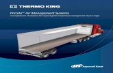 PrimAir Air Management Systems - Thermo King - North · PDF file · 2018-03-03PrimAir™ Air Management Systems ... - Spacers create side-air discharge, ... a provider of energy efficient