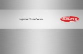 Injector Trim Codes - Seidel Diesel Groupseideldieselgroup.com/wp-content/uploads/2017/01/Delphi_TrimCode... · Delphi Trim Code Upload Software with NEXIQ USB Link or Caterpillar