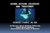 SCUBA DIVING INJURIES AND TREATMENTdelfamdoc.org/wp-content/uploads/2016/SportsMed2016/Cabry_DIVEM… · scuba diving injuries and treatment robert cabry, jr, md ... d5ns, ns do not