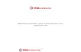 NSW Ambulance eMR data request form - Home - · Web viewNSW Ambulance eMR Data Request Form ii NSW Ambulance eMR Data NSW Ambulance eMR Data Request ... C2 Resuscitation decision algorithm