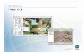 Tribal GIS - Esri · PDF fileTribal GIS staff members use ArcGIS Desktop software ... government processes, the land actually owned and/or controlled by the tribe has been greatly