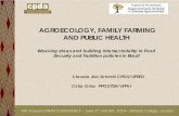 AGROECOLOGY, FAMILY FARMING AND PUBLIC HEALTH LCHIRA FINAL Conference... · Agroecology, family farming and public health: ... - Changes in agricultural export values from US$ 13,8