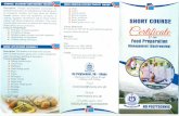 Certificate in Food Preparation Management - hopoly.edu.ghhopoly.edu.gh/assets/certificate-in-food-preparation-management.pdf · Baking terminologies Choux paste Puff paste Sweet