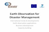 Earth Observation for Disaster Management - HCP  · PDF filerationale and plea for increased focus on disaster prevention ... Earth observation for disaster management