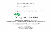 City of Dublin, Ohio Request for Proposal For An ...dublinohiousa.gov/dev/dev/wp-content/uploads/2014/01/RFP-Resource... · Enterprise Resource Planning System and Implementation
