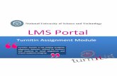 National University of Science and Technology LMS Portal Assignments Module.pdf · National University of Science and Technology Turnitin: Turnitin is the leading academic plagiarism