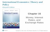 International Economics: Theory and Policyfaculty.fiu.edu/~pinteam/Krugman3.pdf · Money, Interest Rates, and Exchange Rates ... interest rates, and exchange rates ... International