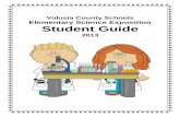 Volusia County Schoolsmyvolusiaschools.org/science/Documents/2013 Student Guide.pdf · antacids sunscreen salt ... The science project board is to ... Projects that do not follow